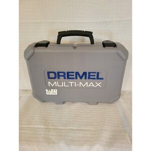 Dremel Multi-Max Hard Plastic Storage Carrying Case Gray Tool Box Organizer